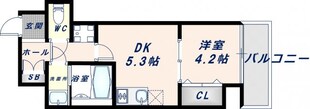 ガルデニア高井田の物件間取画像